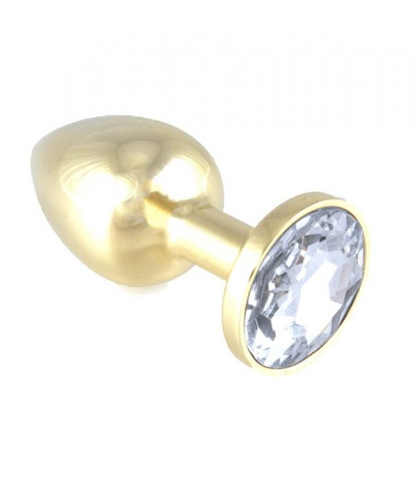 Butt Plug Metal With Crystal Clear ViPstore.hu - Erotika Webáruház - Szexshop