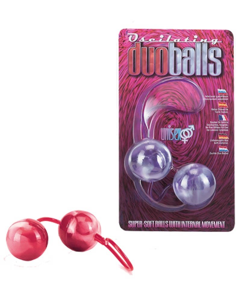 Marbilized Duo Balls Red #1 | ViPstore.hu - Erotika webáruház