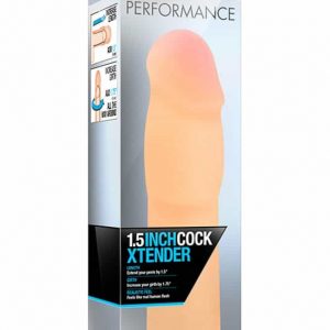 Performance 1.5 inch Cock XTender Beige #1 | ViPstore.hu - Erotika webáruház