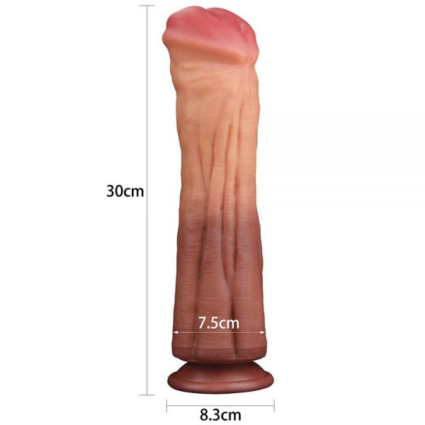 12'' Dual layered Platinum Silicone Cock #8 | ViPstore.hu - Erotika webáruház