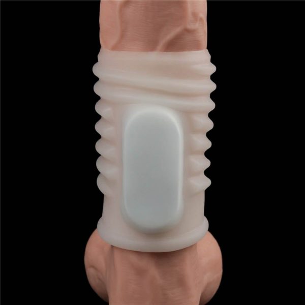 Vibrating Spiral Knights Ring (White) I ViPstore.hu - Erotika Webáruház - Szexshop 3