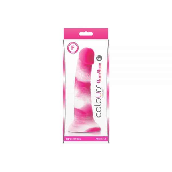 Colours - Pleasures - Yum Yum  6" Dildo - Pink #1 | ViPstore.hu - Erotika webáruház