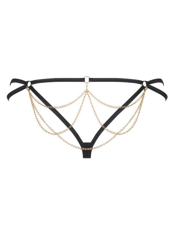 Pantheria thong black  S/M #6 | ViPstore.hu - Erotika webáruház