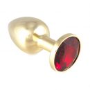 Butt Plug Metal With Crystal Red | ViPstore.hu - Erotika webáruház #1 - EAN 8718924233016 | SKU RIM0007986