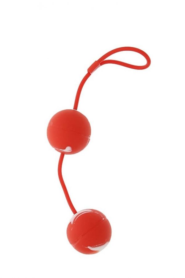 Marbilized Duo Balls Red #2 | ViPstore.hu - Erotika webáruház