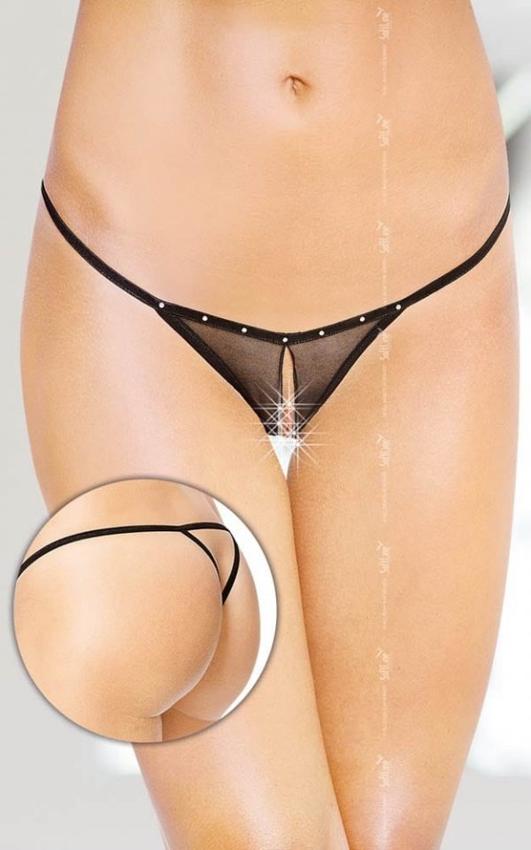 G-String 2460 - black {} S/L #1 | ViPstore.hu - Erotika webáruház