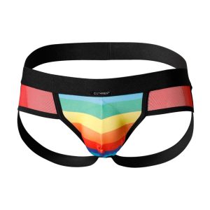 C4M-Mixed Jockstrap-Rainbow-XL