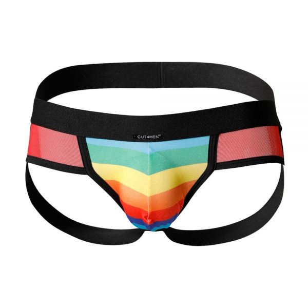 C4M-Mixed Jockstrap-Rainbow-XL ViPstore.hu - Erotika Webáruház - Szexshop 4