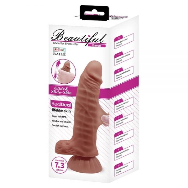 Beautiful Baron 7,8" Dildo ViPstore.hu - Erotika Webáruház - Szexshop