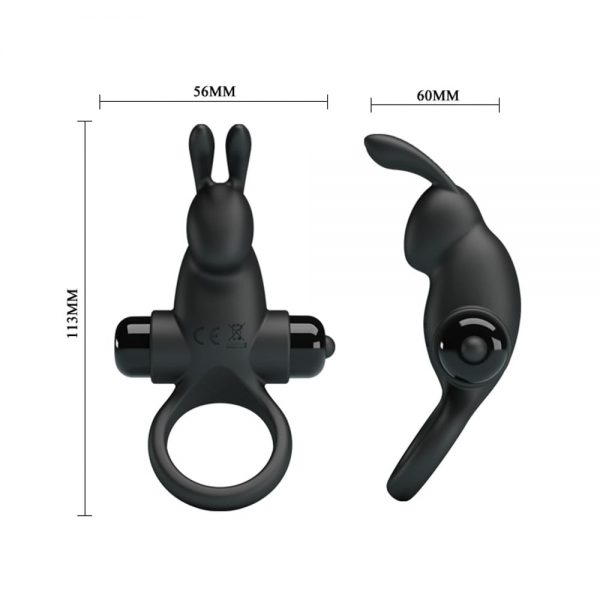 Pretty Love Vibrant Penis Ring 1 Black ViPstore.hu - Erotika Webáruház - Szexshop 6