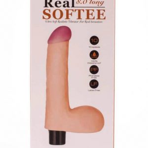 8" Real Softee Vibrating Dildo 4 #1 | ViPstore.hu - Erotika webáruház