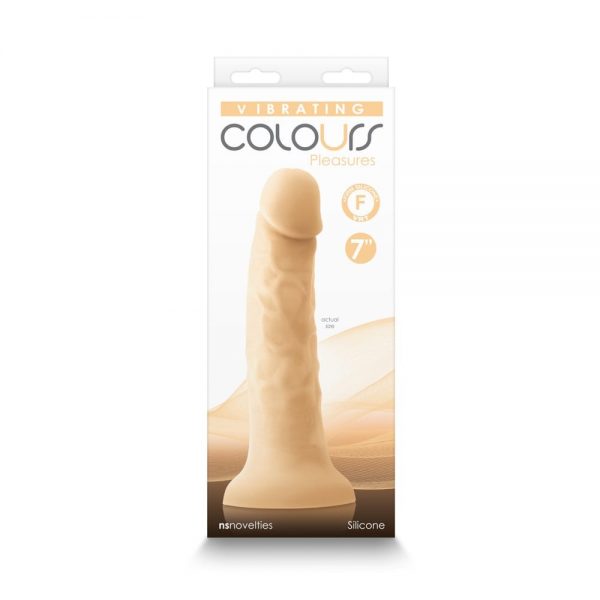 Colours Pleasures – 7" Vibrating – White ViPstore.hu - Erotika Webáruház - Szexshop