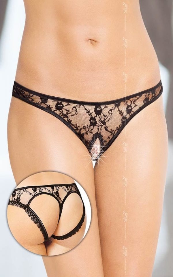 Thongs 2457 - black {} M/L #1 | ViPstore.hu - Erotika webáruház