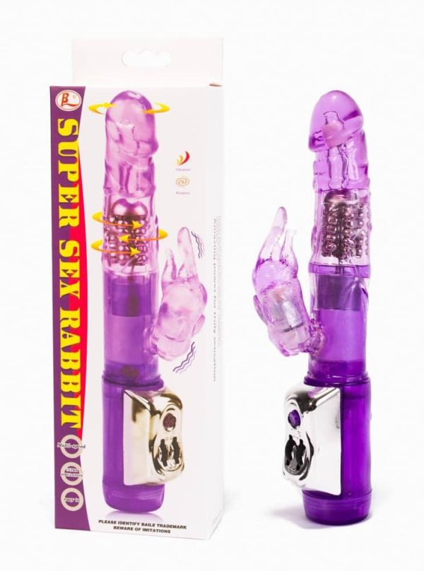 Super Sex Rabbit Vibrator Purple ViPstore.hu - Erotika Webáruház - Szexshop