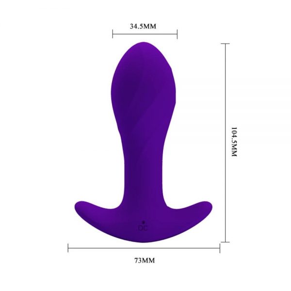 Pretty Love Anal Plug Massager Purple #5 | ViPstore.hu - Erotika webáruház