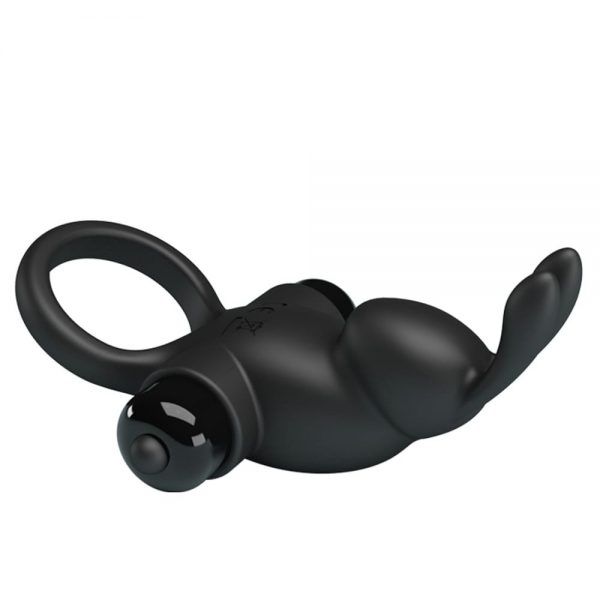 Pretty Love Vibrant Penis Ring 1 Black #5 | ViPstore.hu - Erotika webáruház