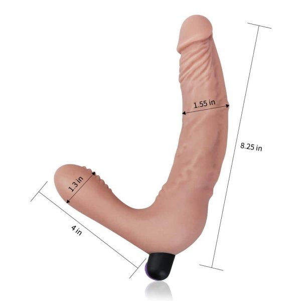 Rechargeable IJOY Strapless Strap-on Flesh ViPstore.hu - Erotika Webáruház - Szexshop 3