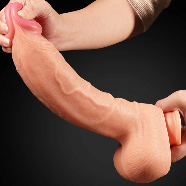 12" Dual Layered Platinum Silicone Cock 1 ViPstore.hu - Erotika Webáruház - Szexshop 5