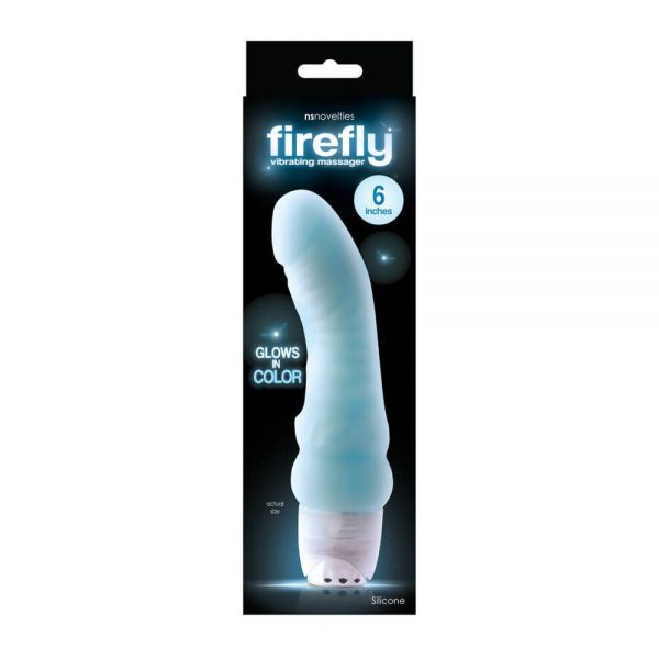 Firefly 6 inch Vibrating Massager Blue #1 | ViPstore.hu - Erotika webáruház