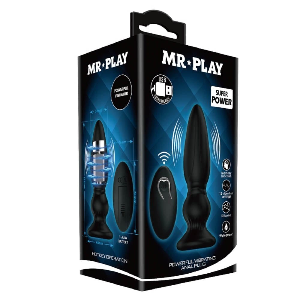 Mr. Play Super Power Anal Plug II ViPstore.hu - Erotika Webáruház - Szexshop