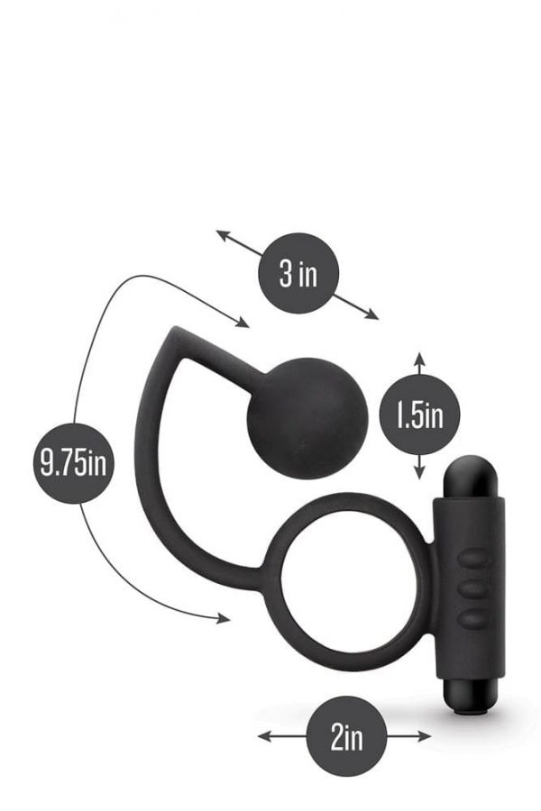 ANAL ADVENTURES ANAL BALL WITH C-RING ViPstore.hu - Erotika Webáruház - Szexshop 3