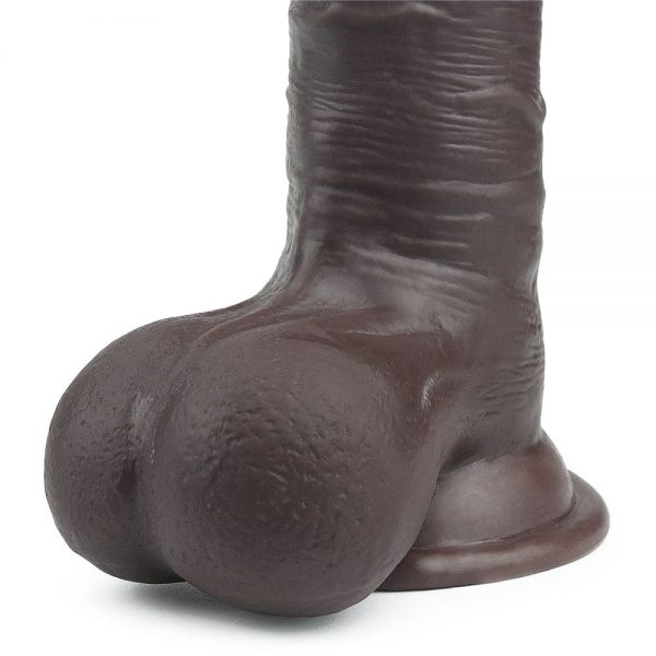 7.8'' Sliding Skin Dual Layer Dong Brown ViPstore.hu - Erotika Webáruház - Szexshop 7