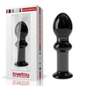 4.5" Glass Romance Black ViPstore.hu - Erotika Webáruház - Szexshop