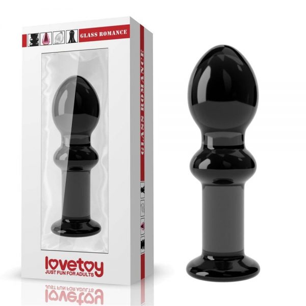 4.5" Glass Romance Black ViPstore.hu - Erotika Webáruház - Szexshop