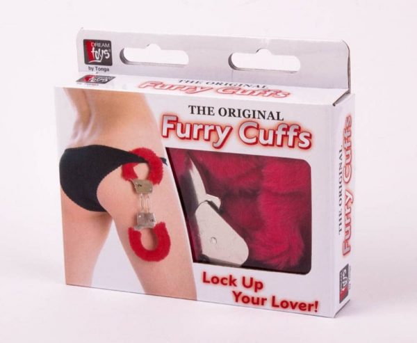 Metal Handcuff With Plush Red ViPstore.hu - Erotika Webáruház - Szexshop