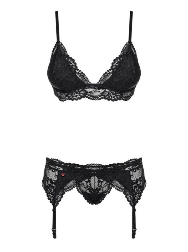 810-SEG-1 3 pcs set black  S/M ViPstore.hu - Erotika Webáruház - Szexshop 3
