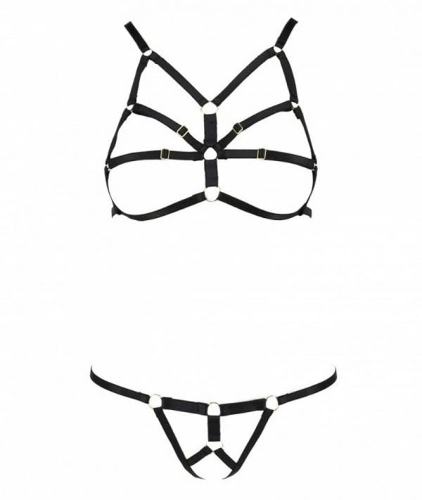 ARMANDA SET black S/M ViPstore.hu - Erotika Webáruház - Szexshop 3