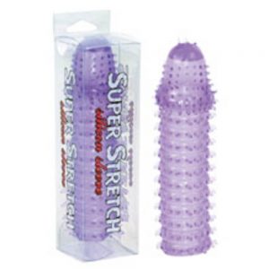 Super Stretch Lilac Silicone Sleeve #1 | ViPstore.hu - Erotika webáruház