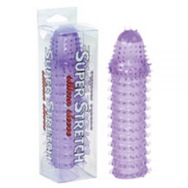 Super Stretch Lilac Silicone Sleeve #1 | ViPstore.hu - Erotika webáruház