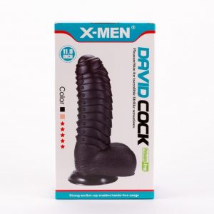 X-MEN David's 11.9" Cock Black ViPstore.hu - Erotika Webáruház - Szexshop