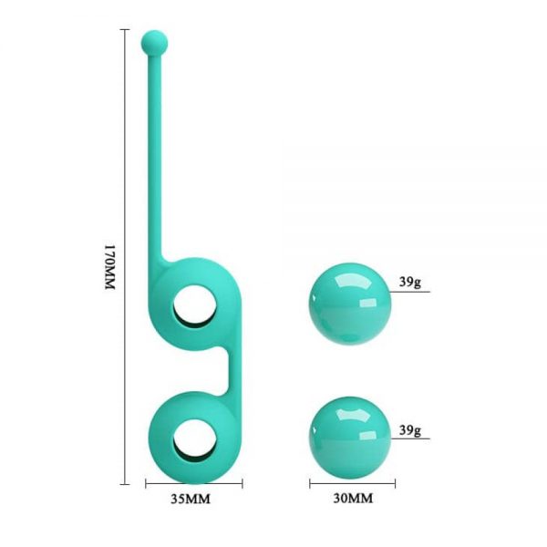 Pretty Love Kegel Tighten Up III Turquoise ViPstore.hu - Erotika Webáruház - Szexshop 5