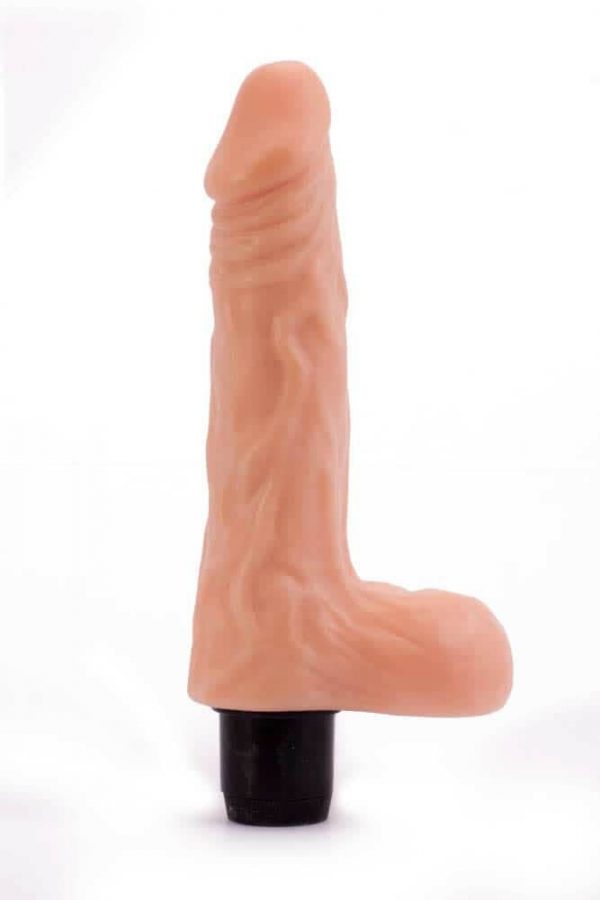 8" Real Feel Cyberskin Vibrator  10 #2 | ViPstore.hu - Erotika webáruház