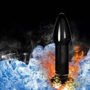 5" Glass Romance Anal Plug Black #1 | ViPstore.hu - Erotika webáruház