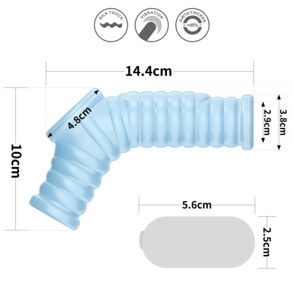Vibrating Wave Knights Ring with Scrotum Sleeve ViPstore.hu - Erotika Webáruház - Szexshop 2