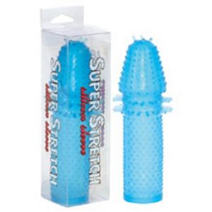 Super Stretch Blue Silicone Sleeve ViPstore.hu - Erotika Webáruház - Szexshop