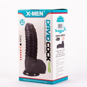 X-MEN David's 11.9" Cock Black ViPstore.hu - Erotika Webáruház - Szexshop 2