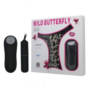 Wild Butterfly Panty With Bullet ViPstore.hu - Erotika Webáruház - Szexshop