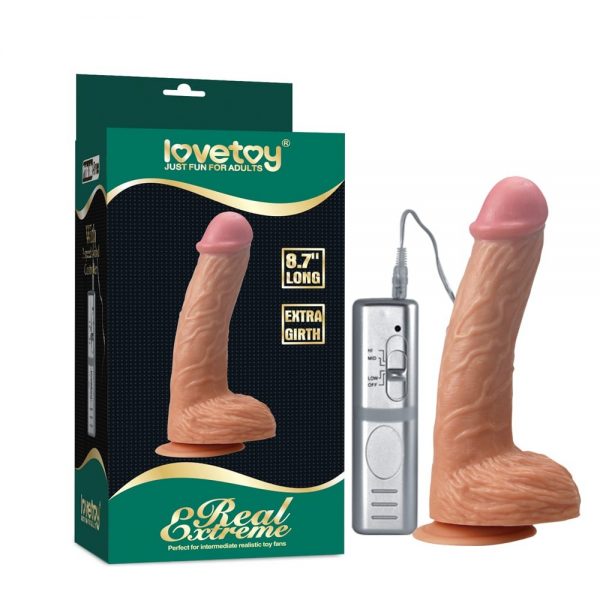 8.7" Real Extreme Extra Girth Vibrating ViPstore.hu - Erotika Webáruház - Szexshop