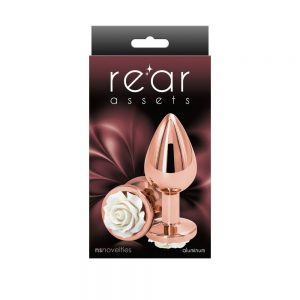 Rear Assets – Rose – Medium – White ViPstore.hu - Erotika Webáruház - Szexshop