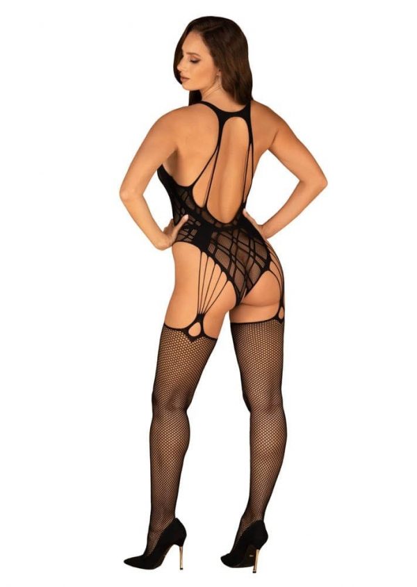 Bodystocking G324 black  S/M/L #4 | ViPstore.hu - Erotika webáruház