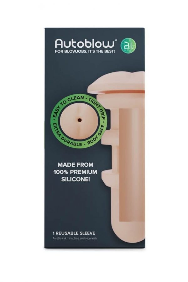 Autoblow A.I. Silicone Anus Sleeve – Flesh ViPstore.hu - Erotika Webáruház - Szexshop 2