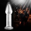 5" Glass Romance Anal Plug Clear #1 | ViPstore.hu - Erotika webáruház