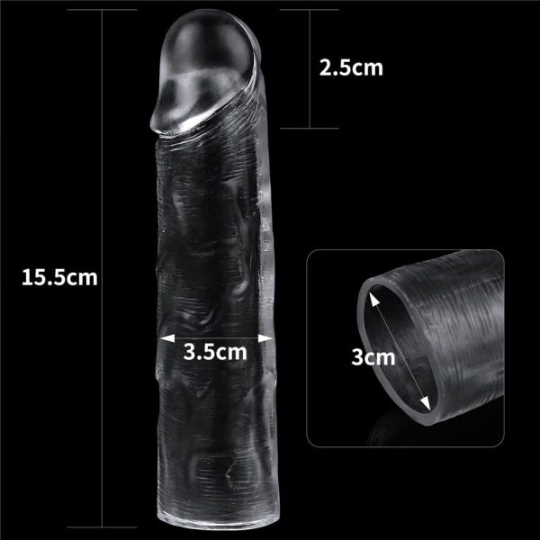 Flawless Clear Penis Sleeve Add 1'' #7 | ViPstore.hu - Erotika webáruház