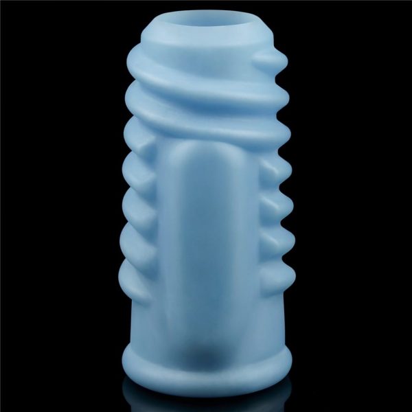 Vibrating Spiral Knights Ring Blue ViPstore.hu - Erotika Webáruház - Szexshop 3
