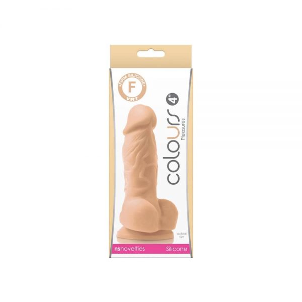Colours Pleasures 4 inch Dildo White ViPstore.hu - Erotika Webáruház - Szexshop