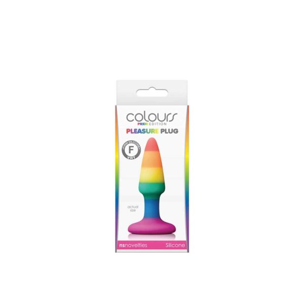 Colours – Pride Edition – Pleasure Plug – Mini -Rainbow ViPstore.hu - Erotika Webáruház - Szexshop